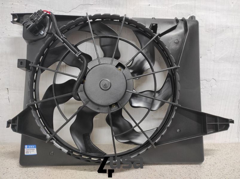 Дифузор вентилятор в зборі мотор Hyundai Santa Fe 2013 2014 2015 2016 25380-4Z000 25380-4Z000 фото