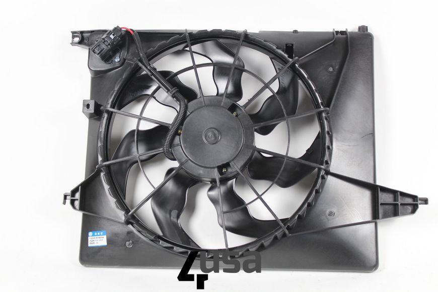Дифузор вентилятор в зборі мотор Hyundai Santa Fe 2013 2014 2015 2016 25380-4Z000 25380-4Z000 фото