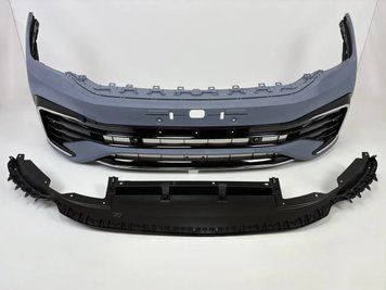 Бампер передній у зборі Volkswagen Tiguan R-Line 2022- (5NN807217AKGRU) 5NN807217AKGRU фото