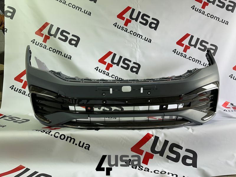 Бампер передній у зборі Volkswagen Tiguan R-Line 2022- (5NN807217AKGRU) 5NN807217AKGRU фото